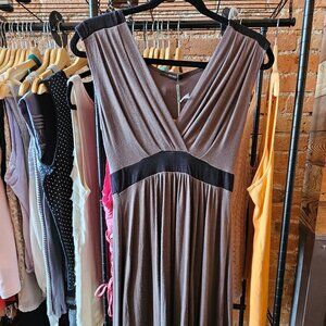 Soprano charcoal maxi dress